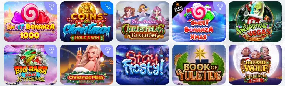 Tous les jeux de Luck Of Spins Casino