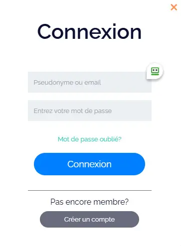 Connexion des membres du Luck Of Spins Casino