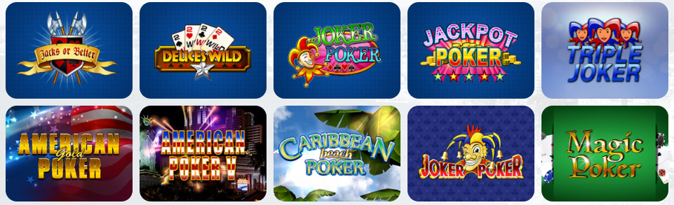 Video Poker Luck Of Spins Casino