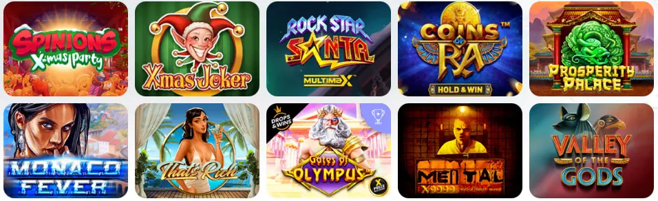 Luck Of Spins Casino Machines à sous classiques
